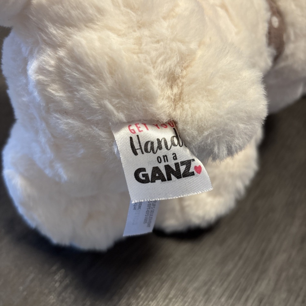 Ganz Cottonball Bunny Plush Rabbit‎ Stuffed Animal Polka Dot Easter HE 10299 EUC - Picture 3 of 7